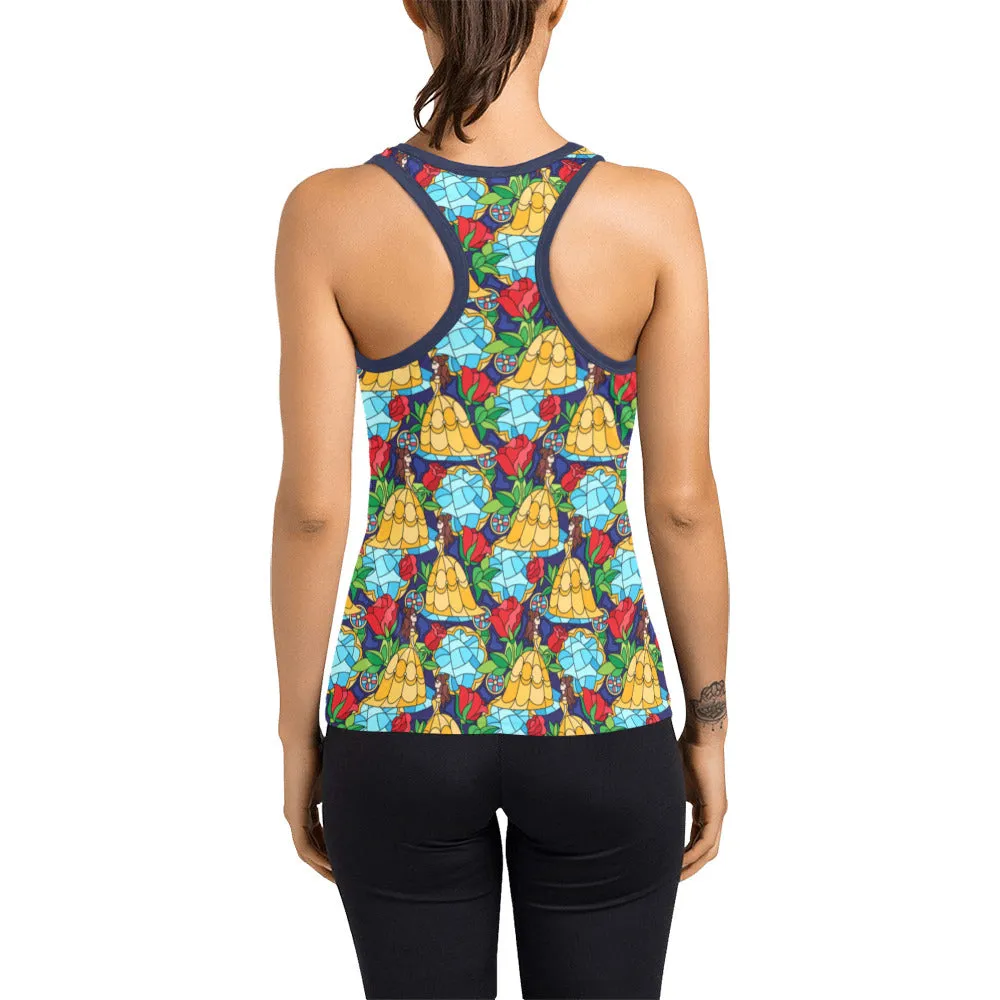 Stained Glass Women's Racerback Tank Top