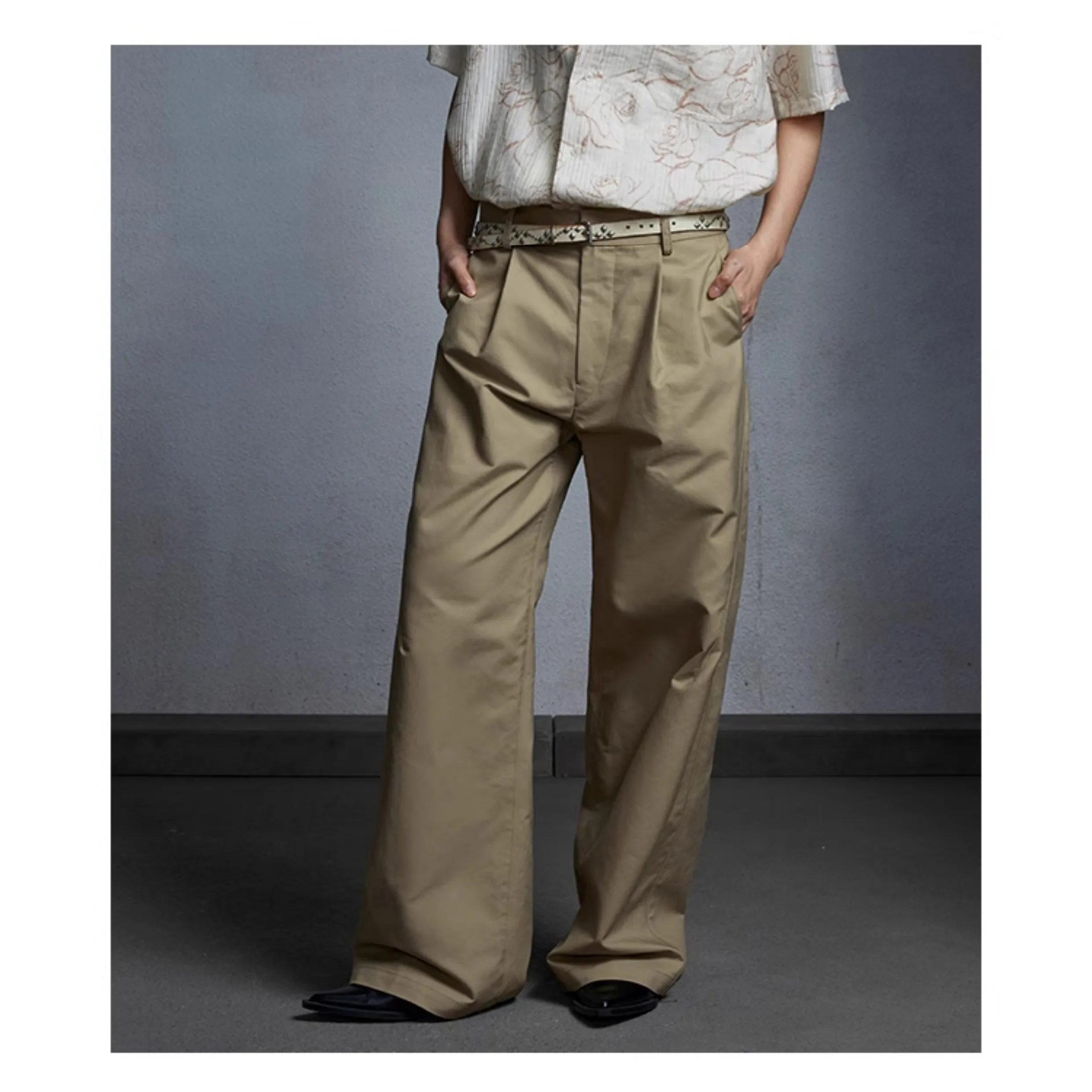 Straight Casual Chino Pants