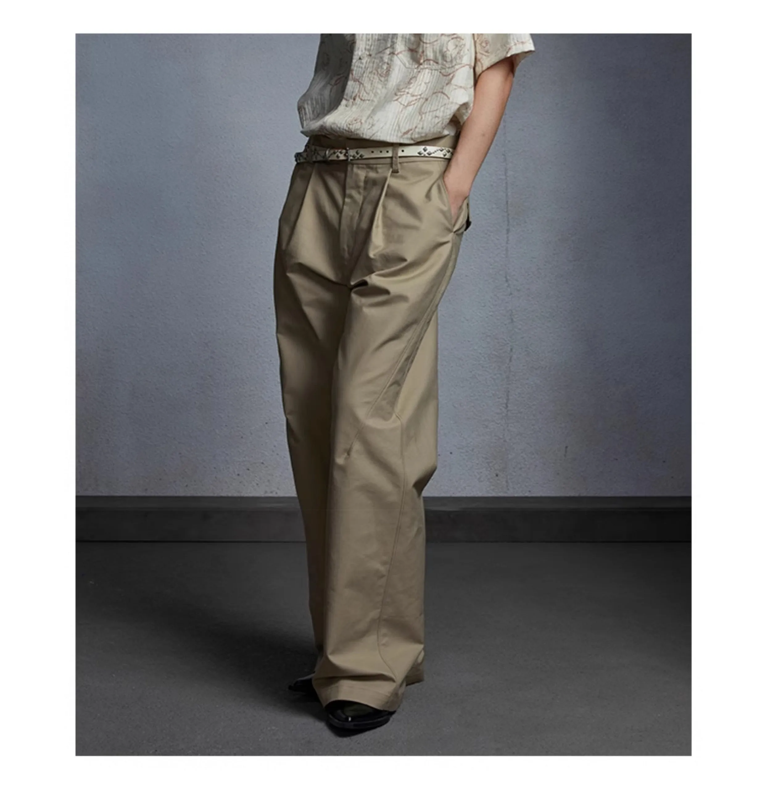 Straight Casual Chino Pants