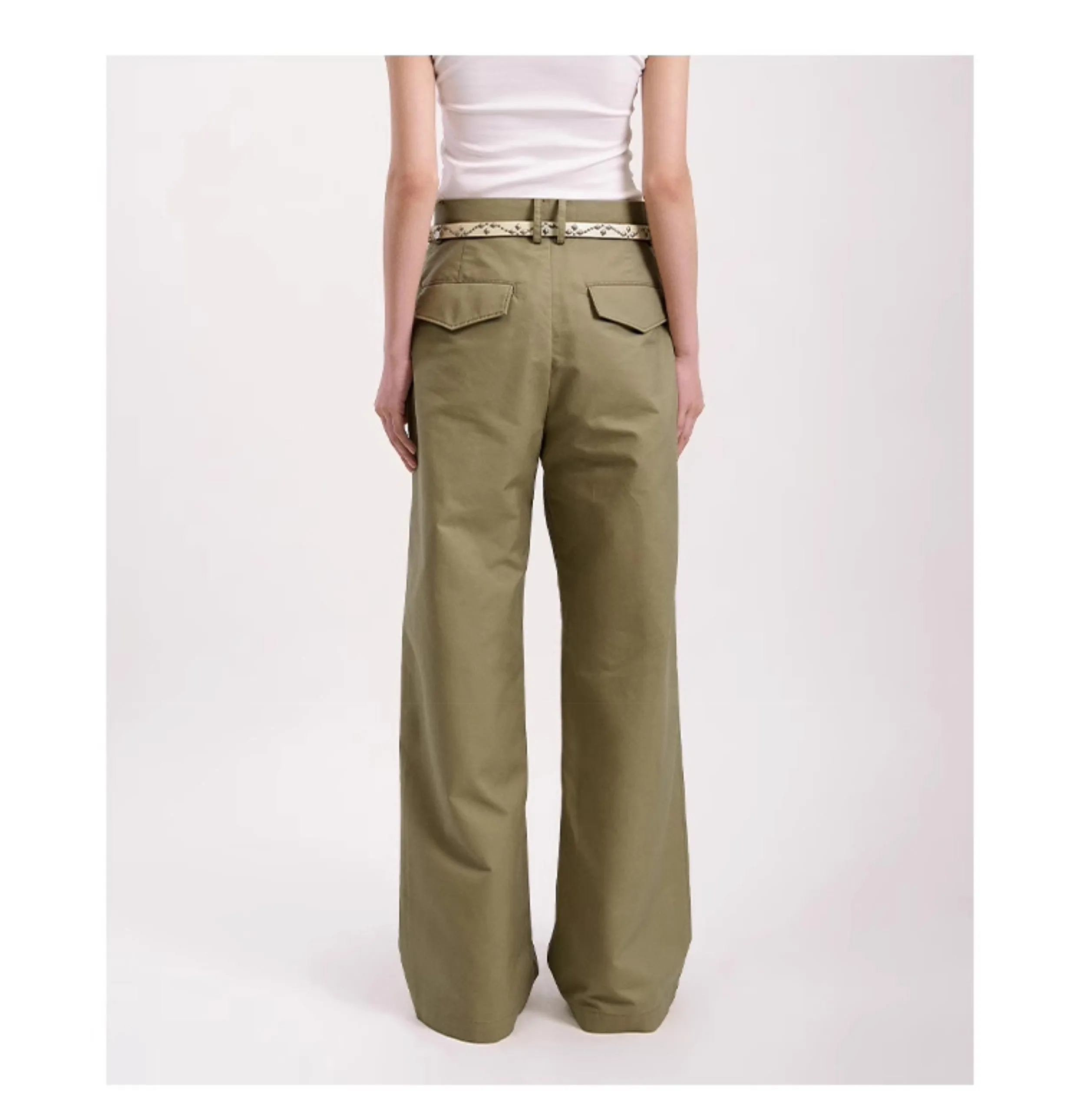 Straight Casual Chino Pants