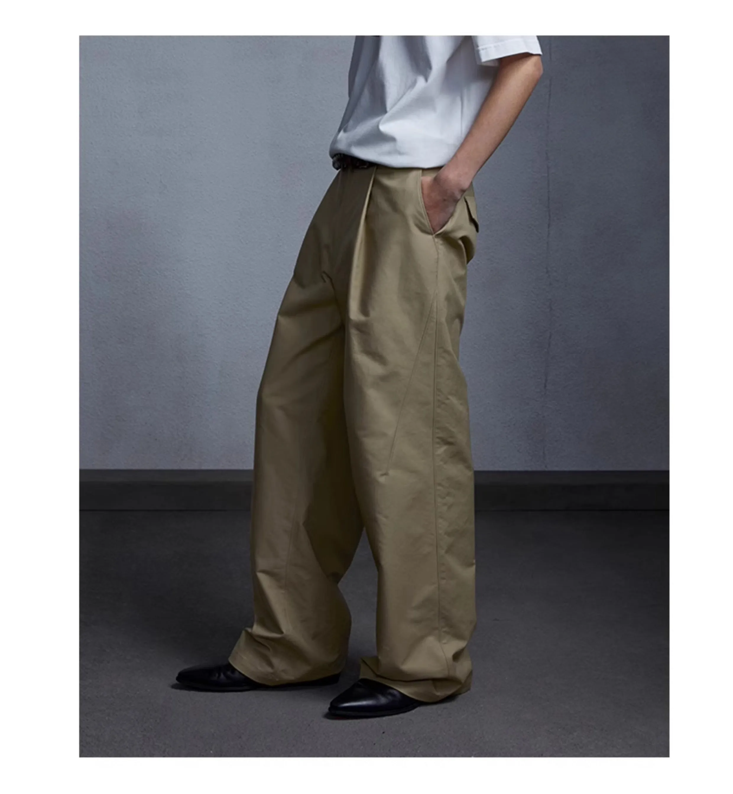 Straight Casual Chino Pants