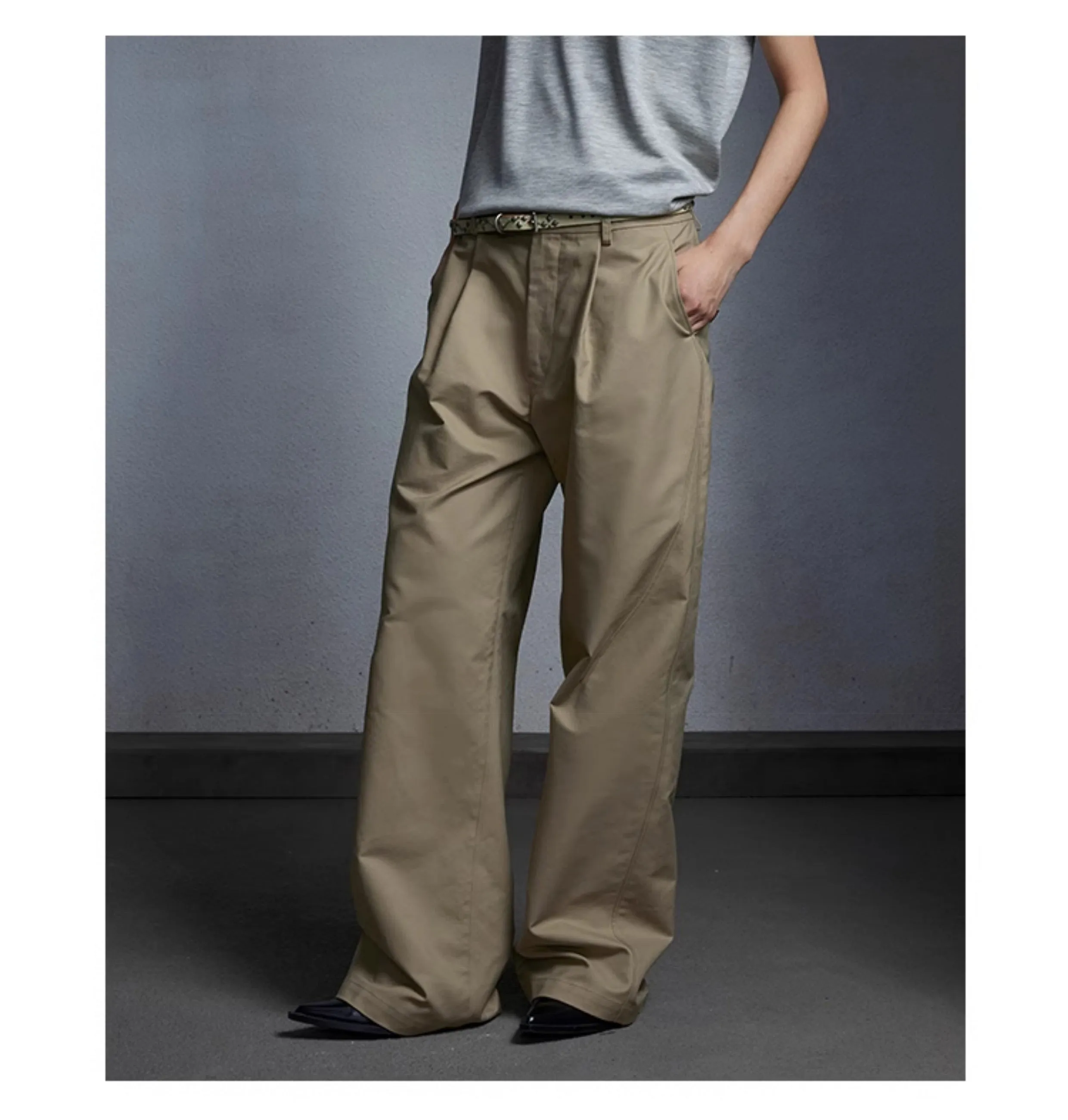 Straight Casual Chino Pants