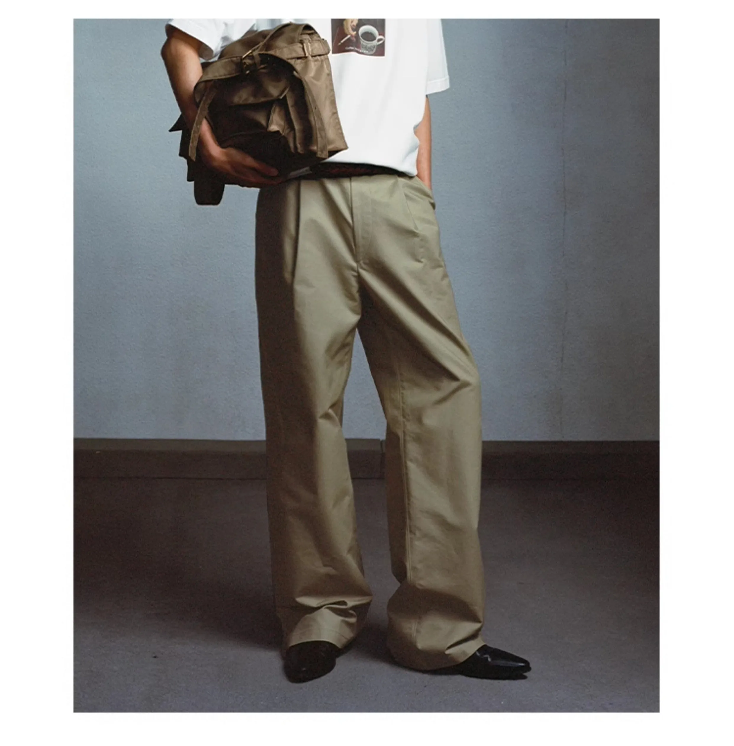 Straight Casual Chino Pants