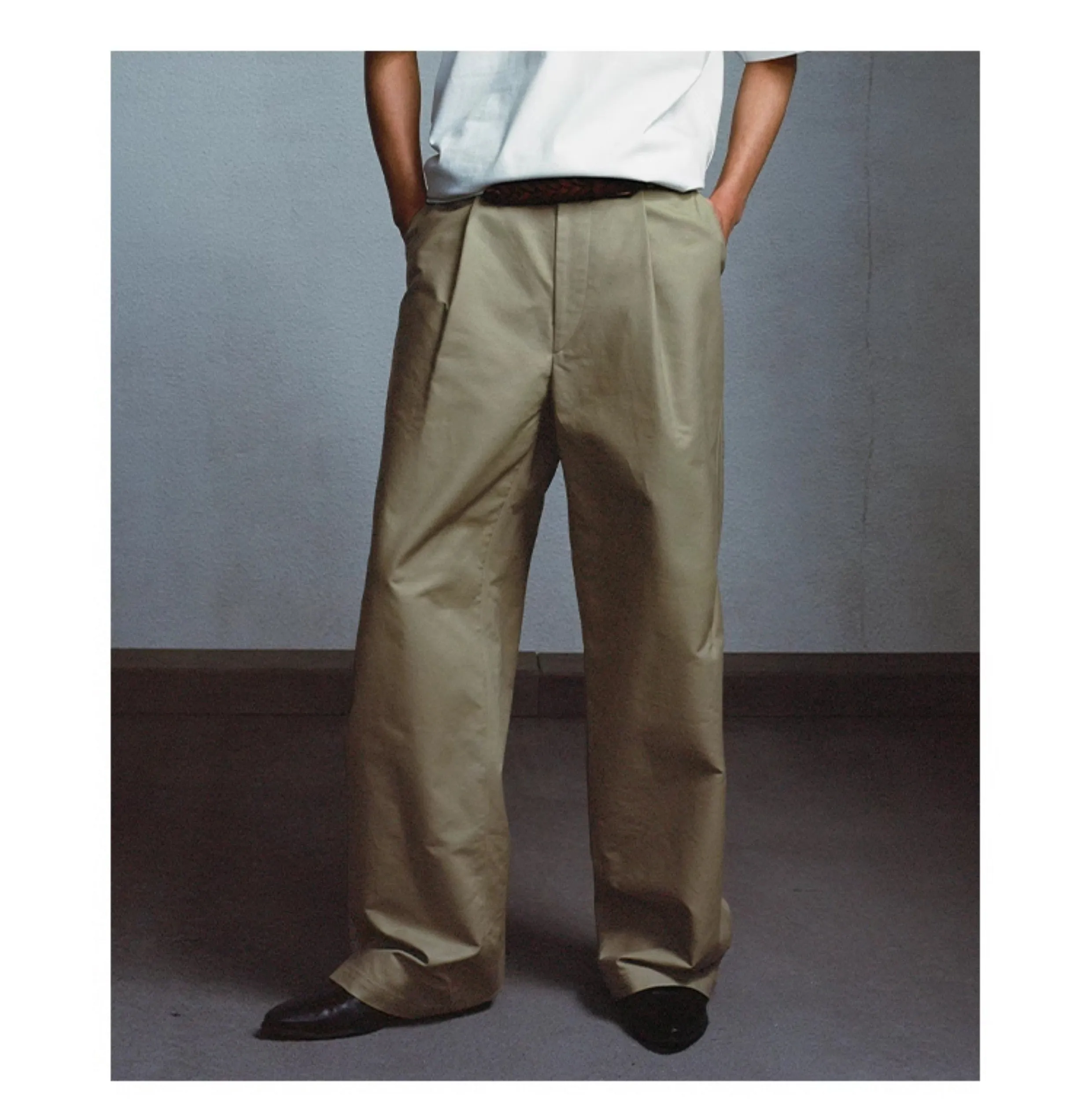 Straight Casual Chino Pants