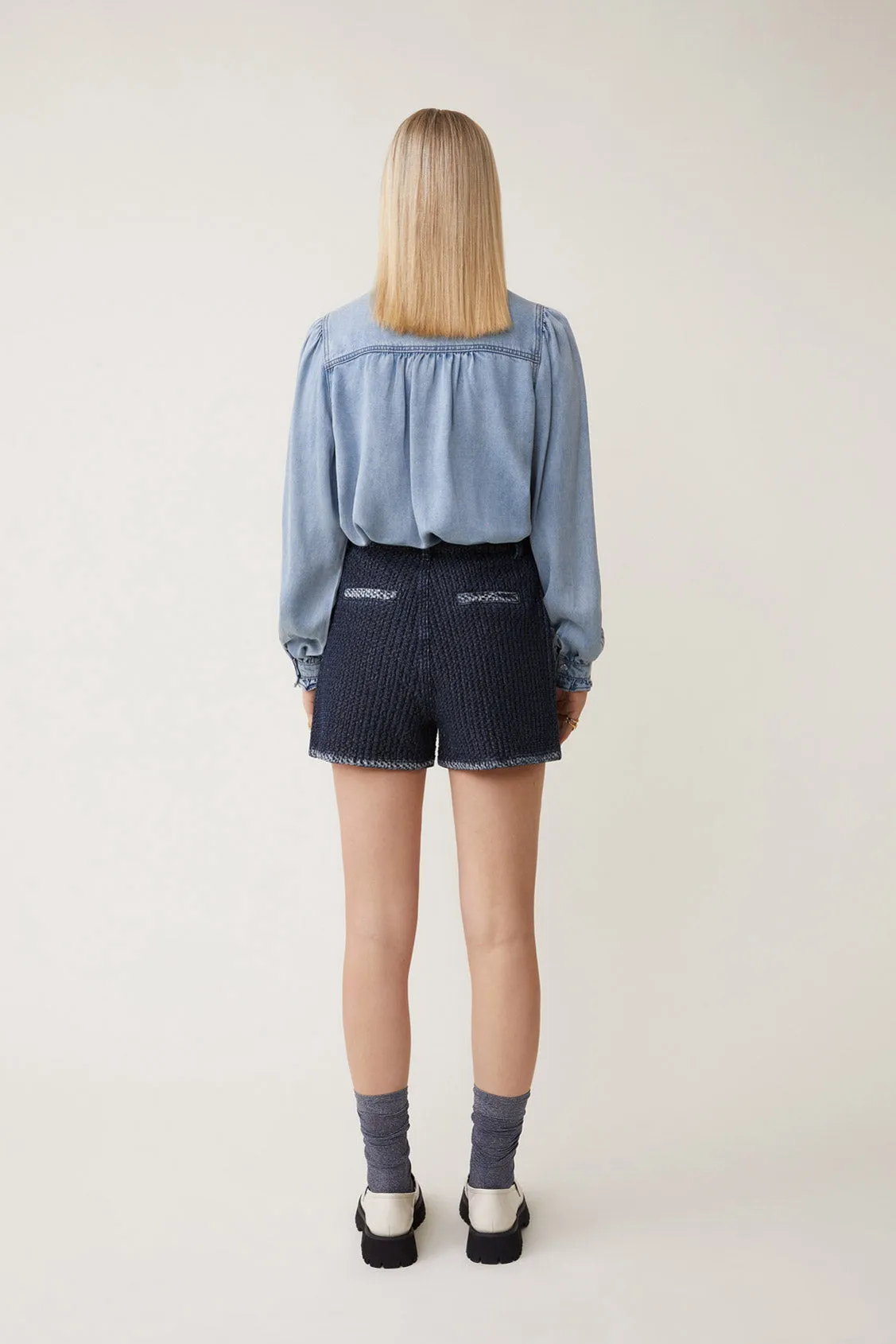 Suncoo Denim Laura Blouse