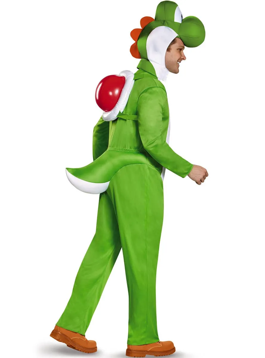 Super Mario Yoshi Deluxe Mens Plus Size Costume