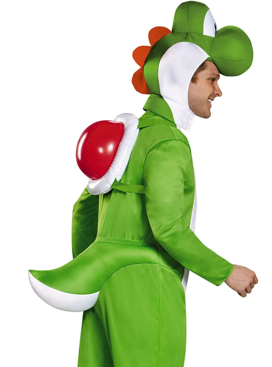 Super Mario Yoshi Deluxe Mens Plus Size Costume