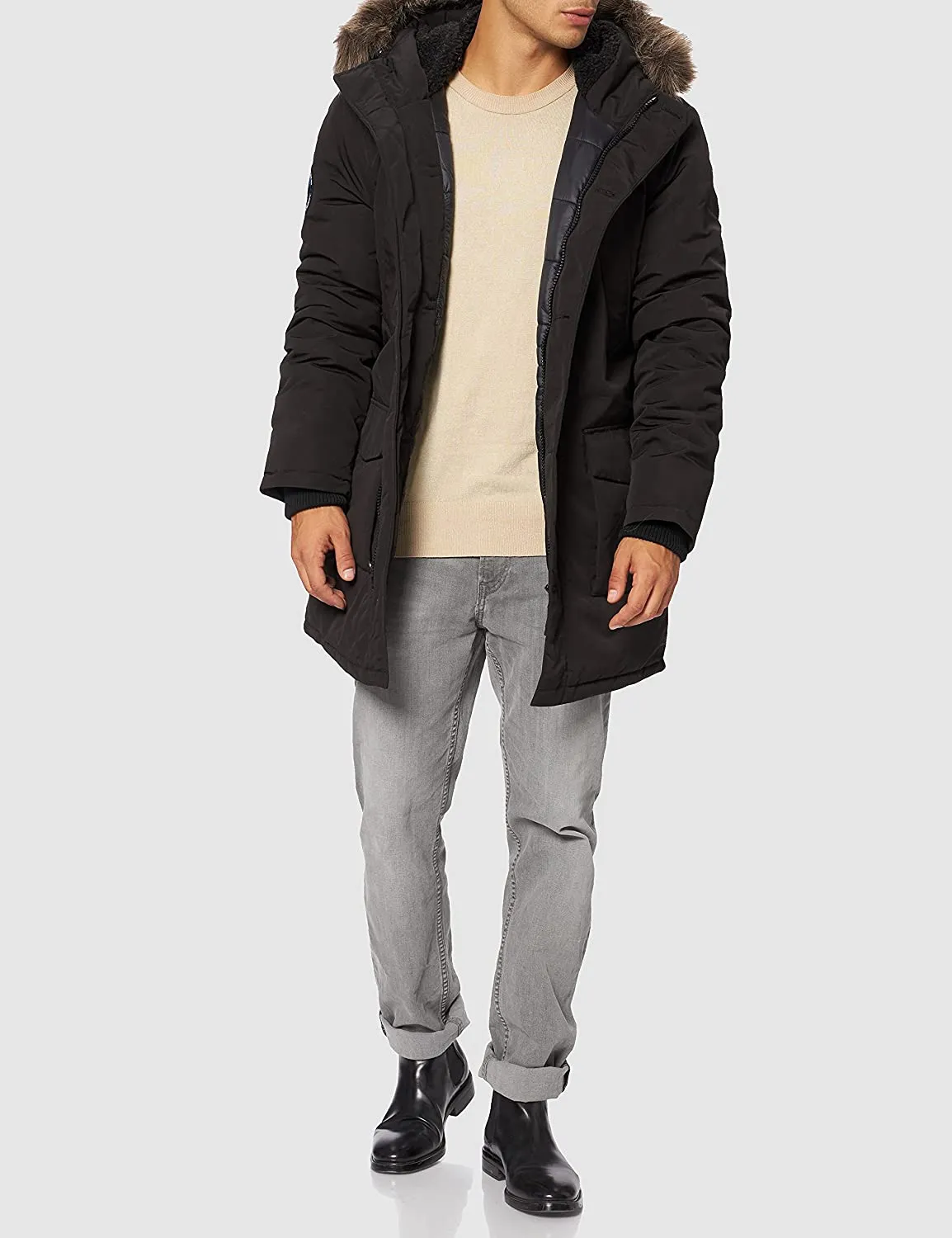 Superdry Men's Everest Parka Coat 