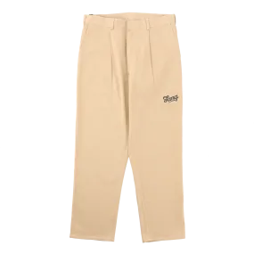 TANG LOGO CHINO PANTS BEIGE