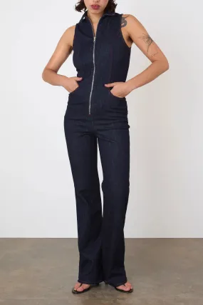 The Barbi Jumpsuit, Indigo