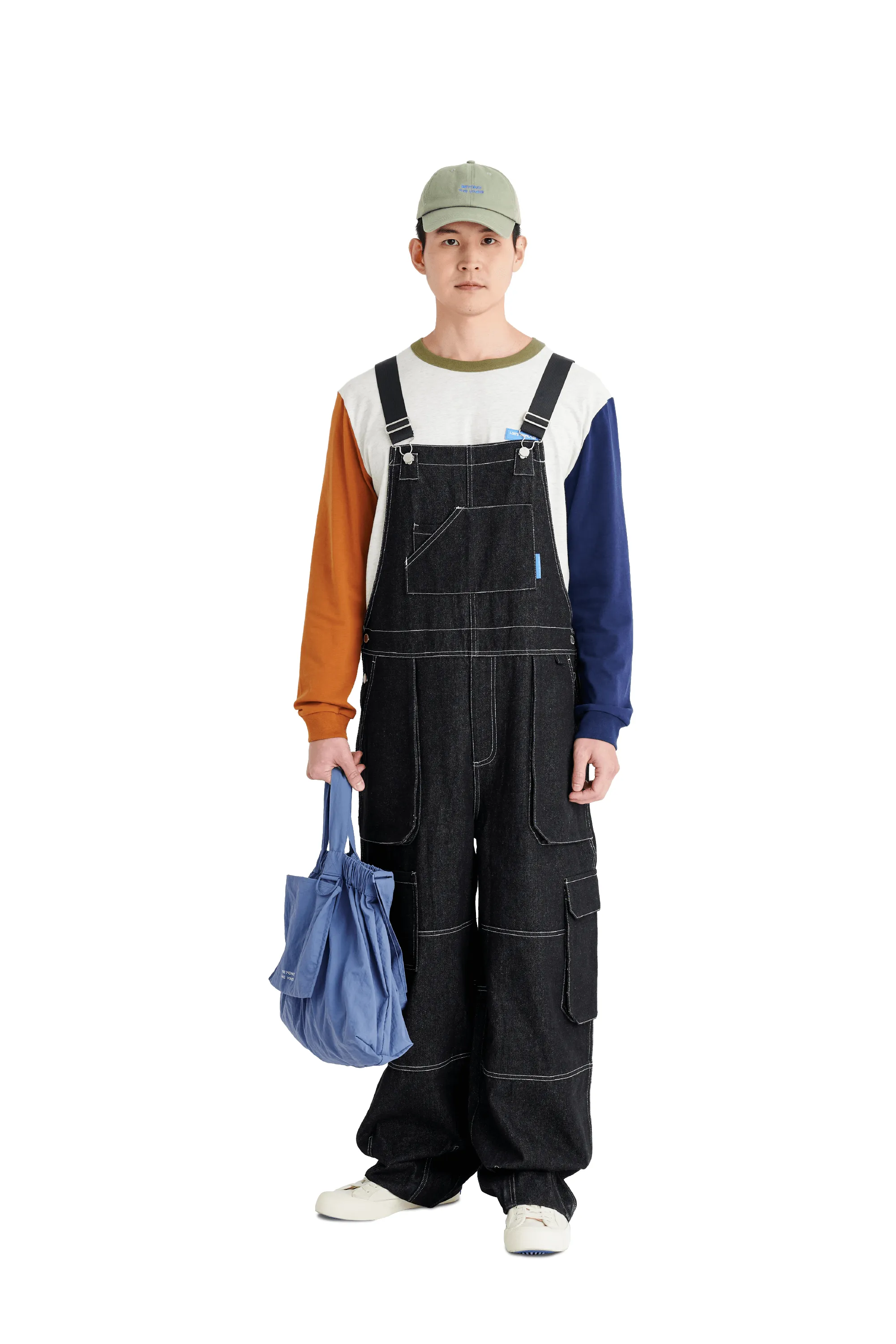 Unisex Denim Utility Jumpsuit