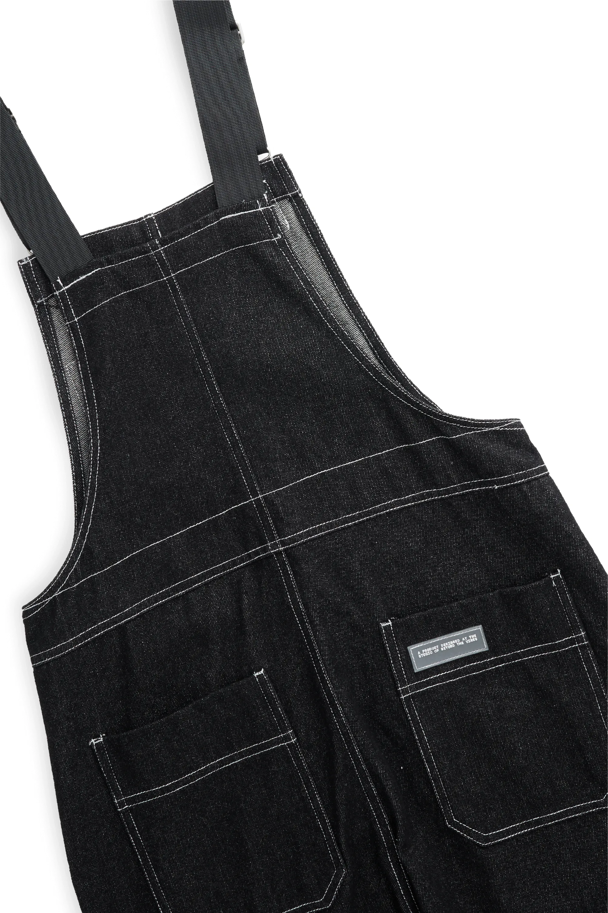 Unisex Denim Utility Jumpsuit