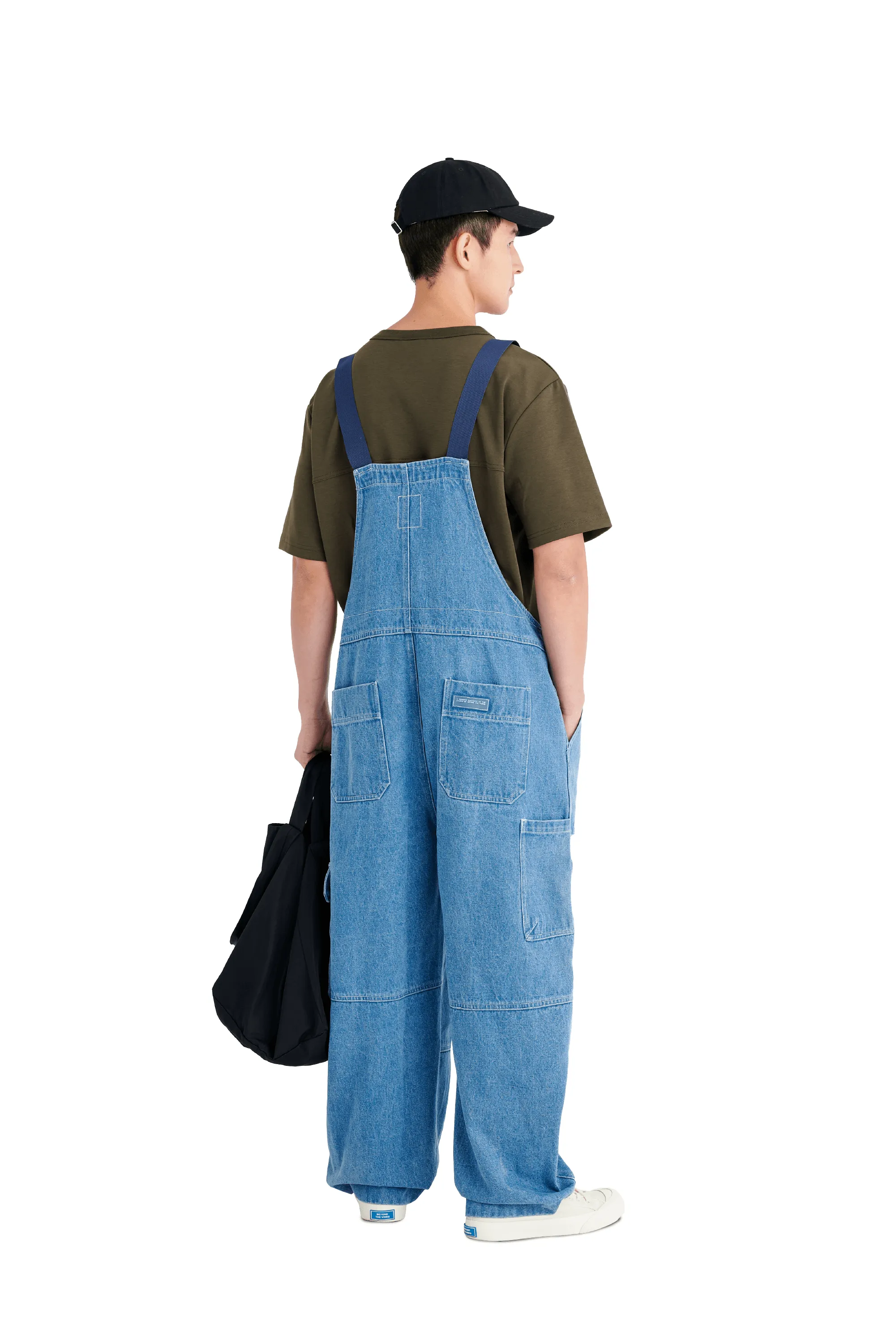 Unisex Denim Utility Jumpsuit