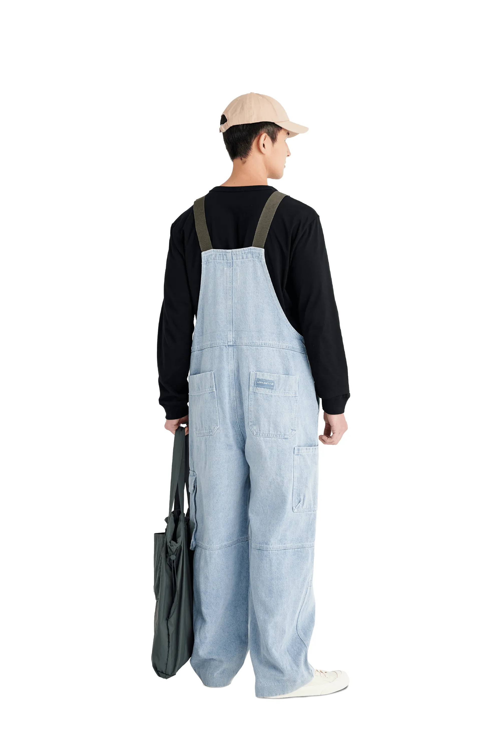 Unisex Denim Utility Jumpsuit