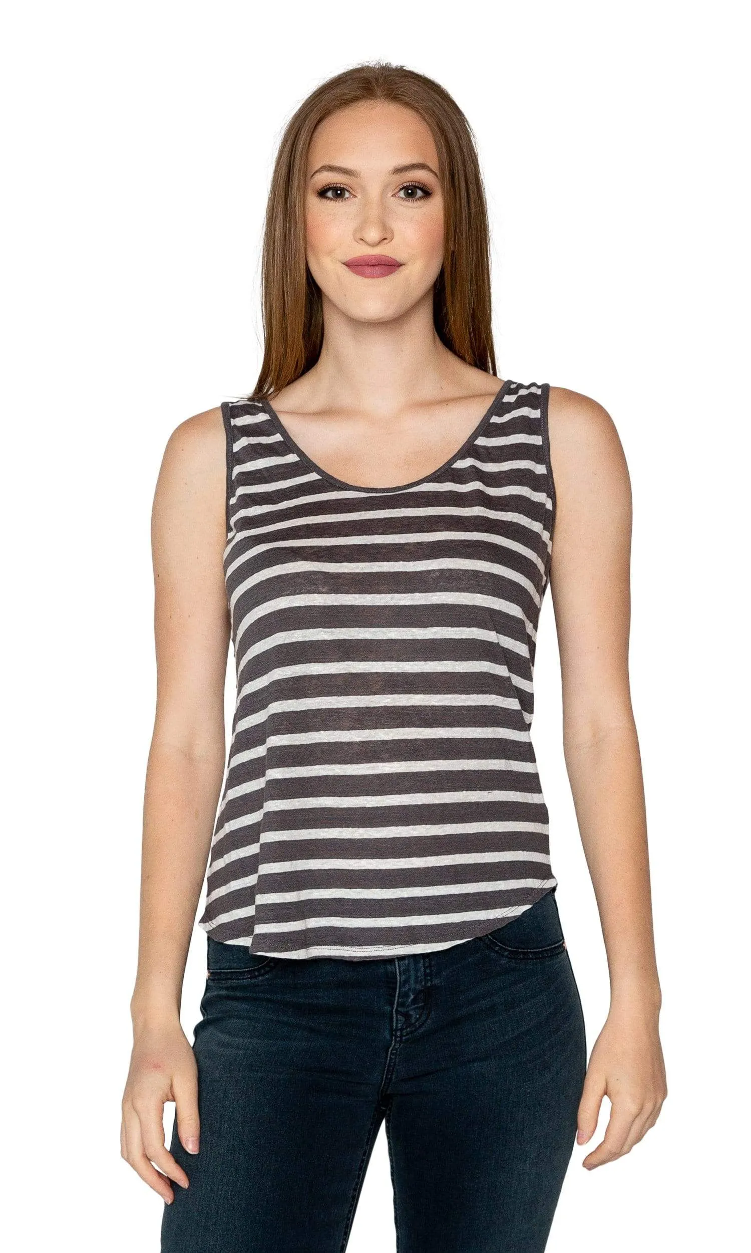 Velvet by Graham & Spencer Caddy Striped Tank Top