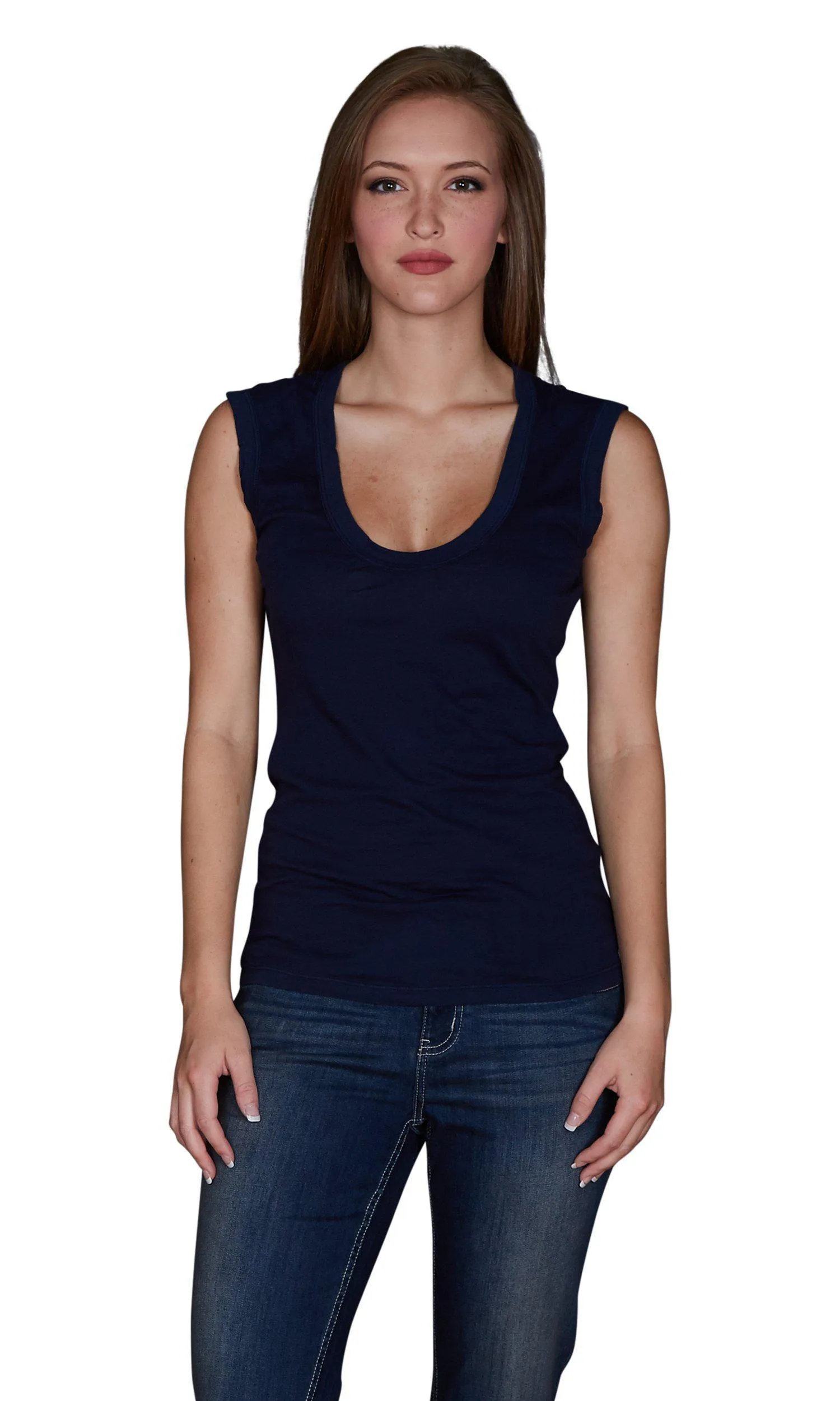 Velvet by Graham & Spencer Estina Scoop Neck Top