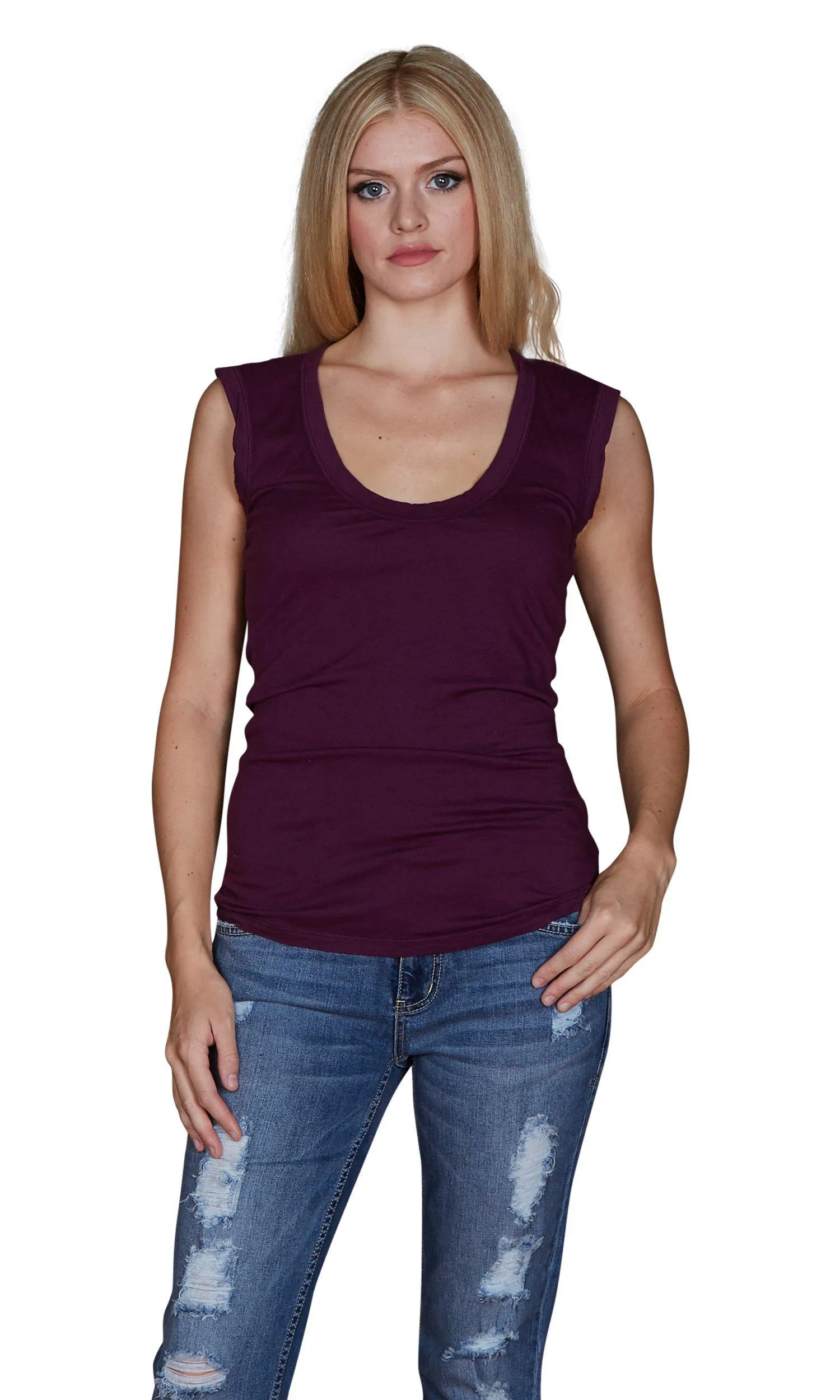 Velvet by Graham & Spencer Estina Scoop Neck Top