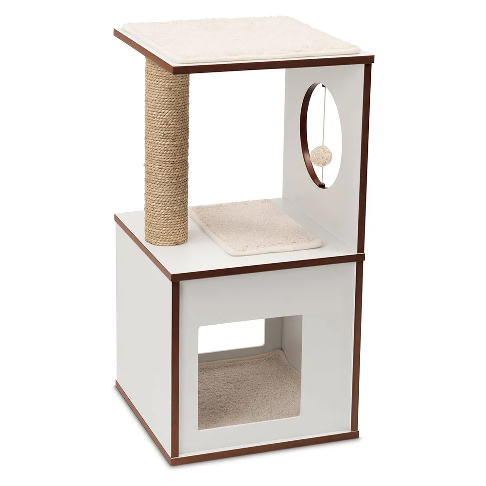 Vesper Cat Furniture V-Box White S