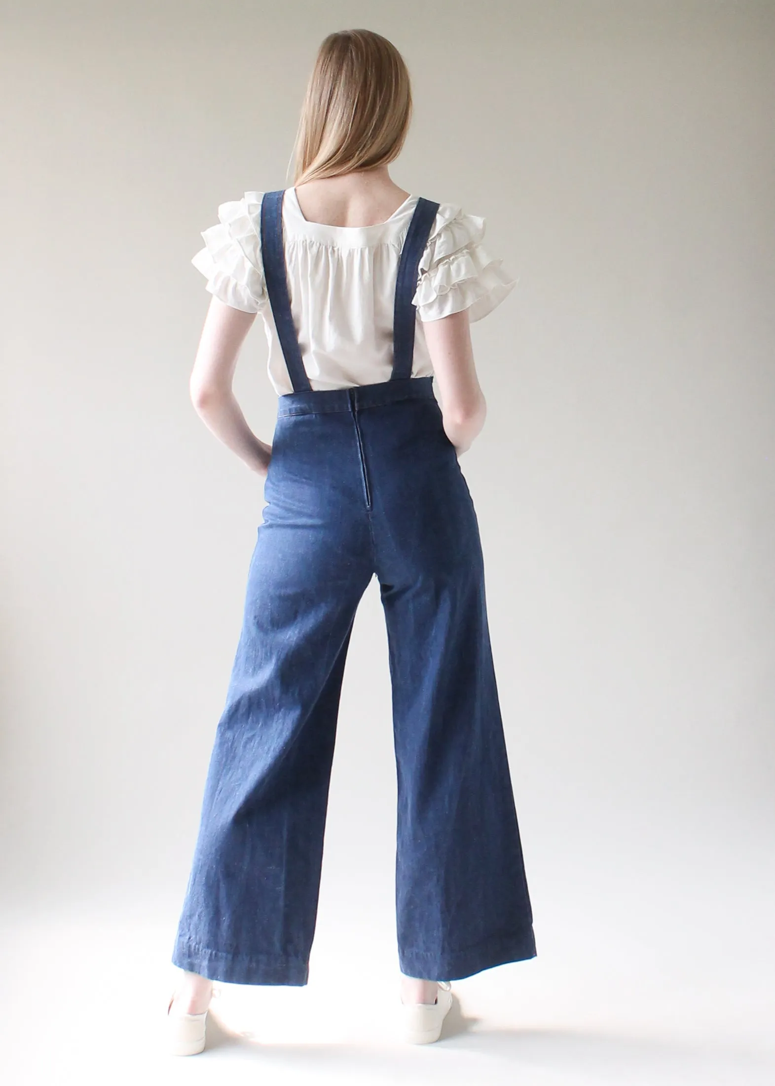 Vintage 1970s Denim Overalls