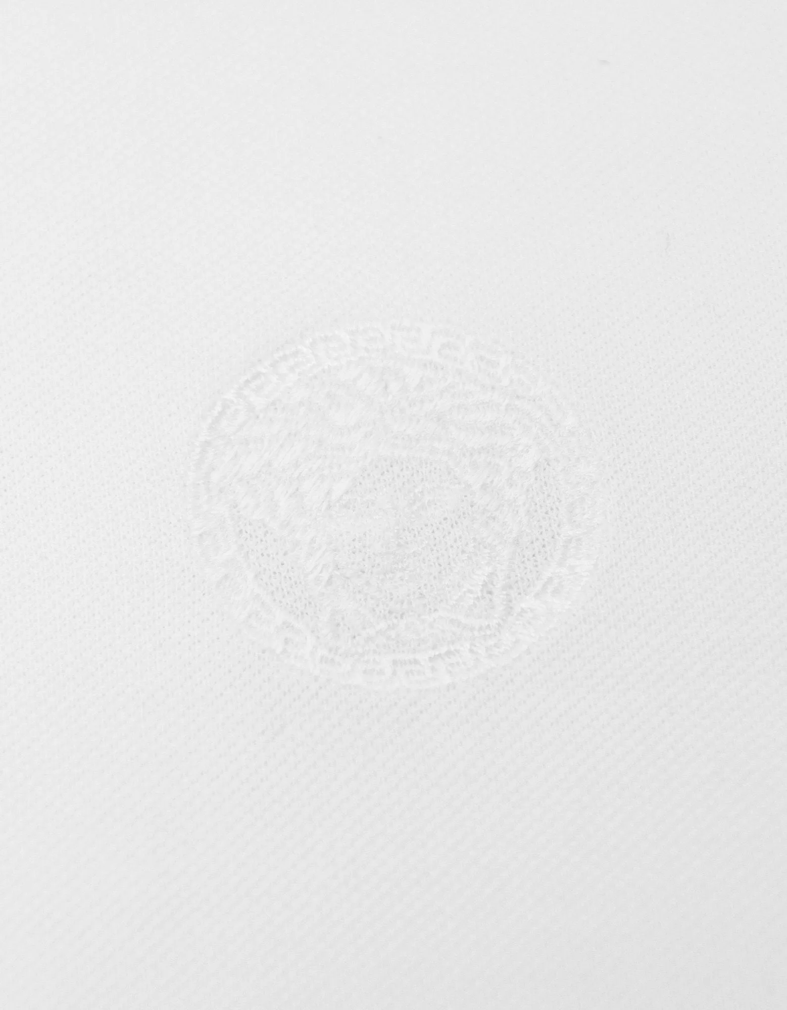 White Medusa Crest Polo T-Shirt