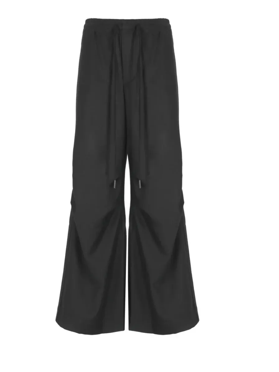 Wide Pants in Black by Andrea Ya'aqov