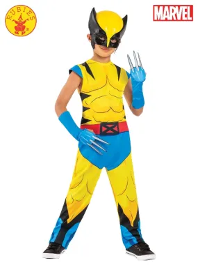 WOLVERINE DELUXE COSTUME, CHILD