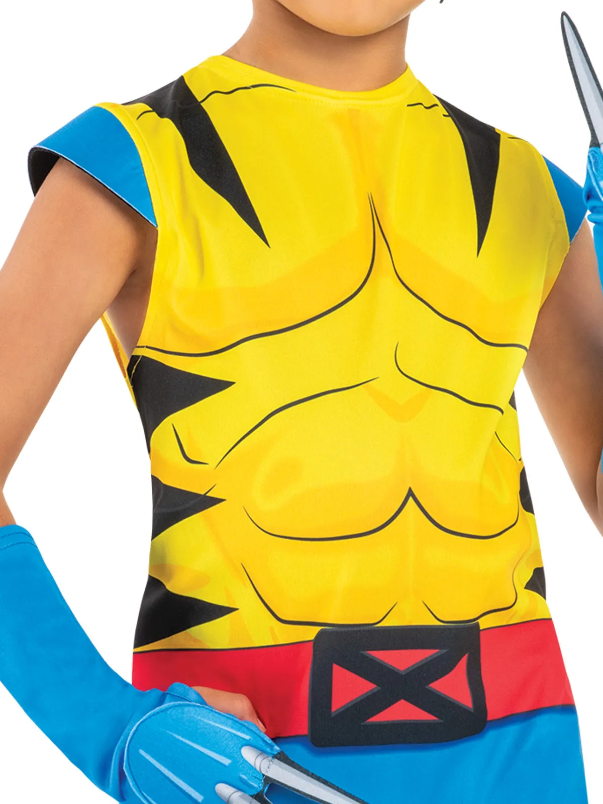 WOLVERINE DELUXE COSTUME, CHILD