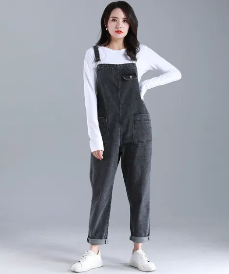 Women High Quality Overalls Pants