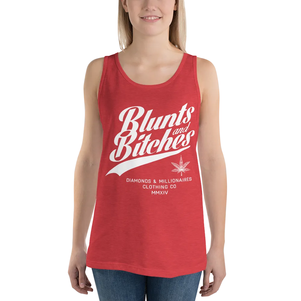 WOMEN'S  BB BLUNTS & BITCHES TANK TOP