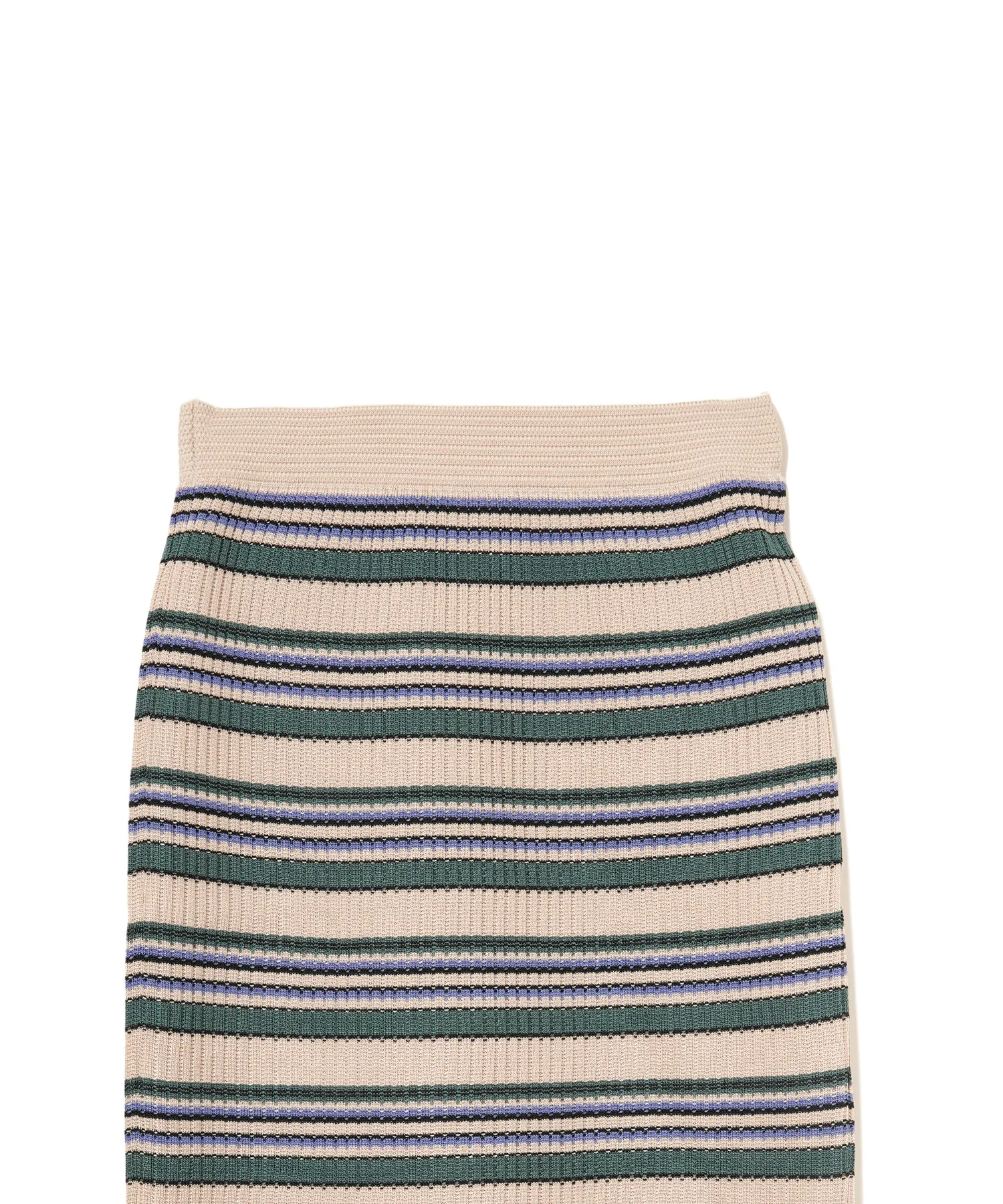 【WOMEN】TRICOTÉ BORDER SKIRT