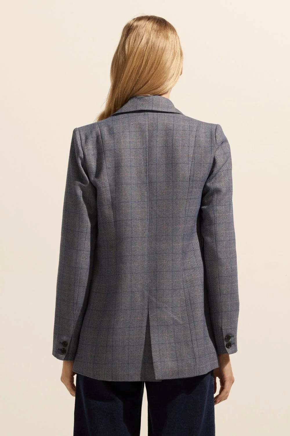 ZOE KRATZMANN | Scout Jacket Sapphire Check